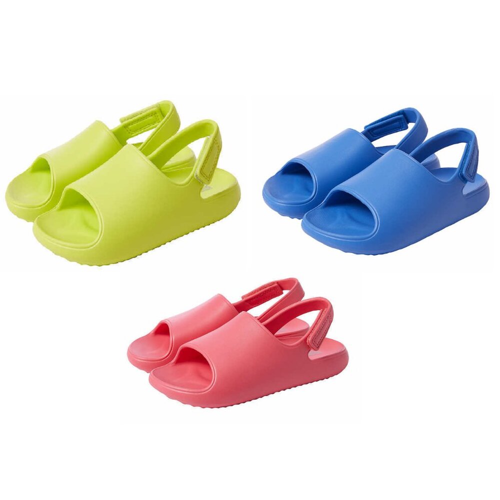 NWT 32 Degrees Kids Cushion Slides Multicolor Sizes Small Medium $30 KK304